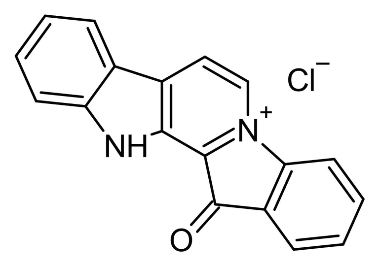Chemical Structure - Fascaplysin, ATP-competitve CDK4 inhibitor (AB146177)