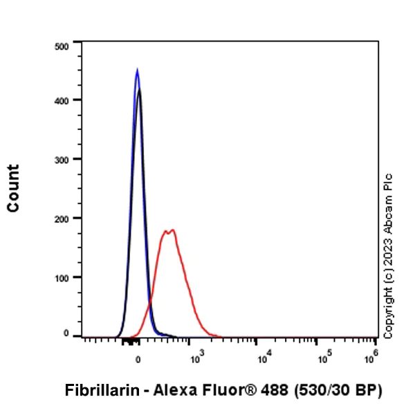 Flow Cytometry (Intracellular) - Anti-Fibrillarin+Fibrillarin-like protein 1 antibody [RM1082] (AB314506)