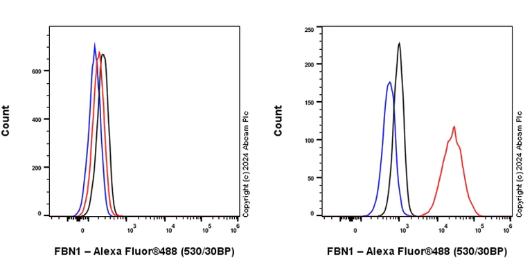 Flow Cytometry (Intracellular) - Anti-Fibrillin 1 antibody [RM1179] - BSA and Azide free (AB317581)
