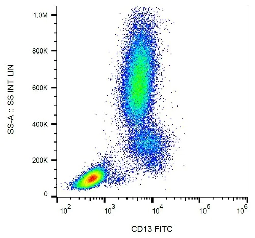 Flow Cytometry - FITC Anti-CD13 antibody [WM15] (AB52461)