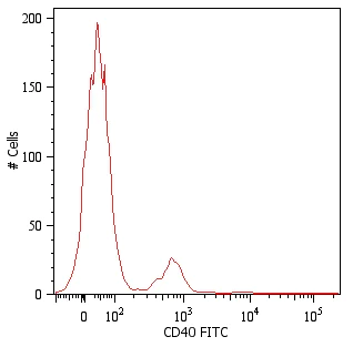 Flow Cytometry - FITC Anti-CD40 antibody [HI40a] (AB269301)