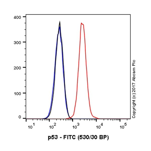 Flow Cytometry (Intracellular) - FITC Rabbit IgG, monoclonal [EPR25A] - Isotype Control (AB223339)