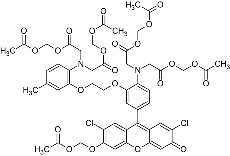 Chemical Structure - Fluo-3 AM, Fluorescent calcium Indicator (AB145254)