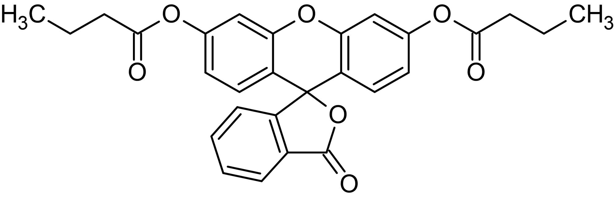 Chemical Structure - Fluorescein dibutyrate, Fluorogenic esterase and lipase substrate (AB145453)