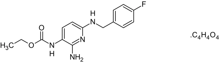 Chemical Structure - Flupirtine maleate, Neuronal potassium channel opener (AB142432)