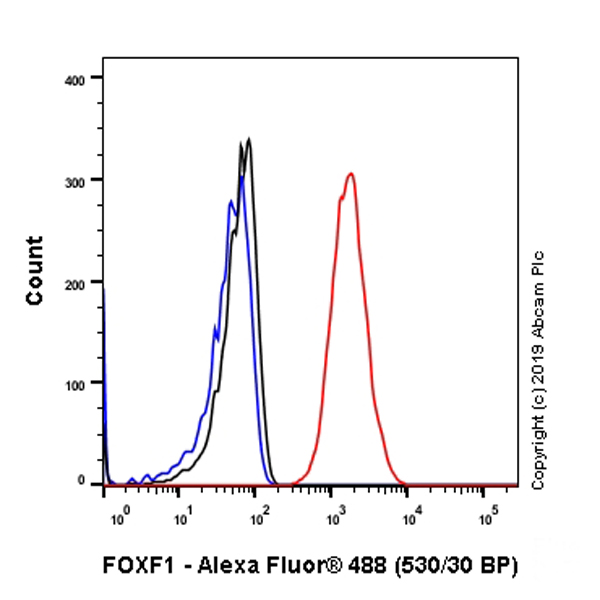 Flow Cytometry (Intracellular) - Anti-FOXF1 antibody [EPR7971] (AB168383), expandable thumbnail