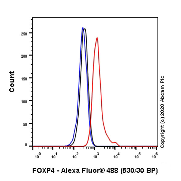 Flow Cytometry (Intracellular) - Anti-FOXP4 antibody [EPR22714-2] (ab242127), expandable thumbnail