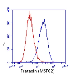Flow Cytometry - Anti-Frataxin antibody [17A11] (AB113691)