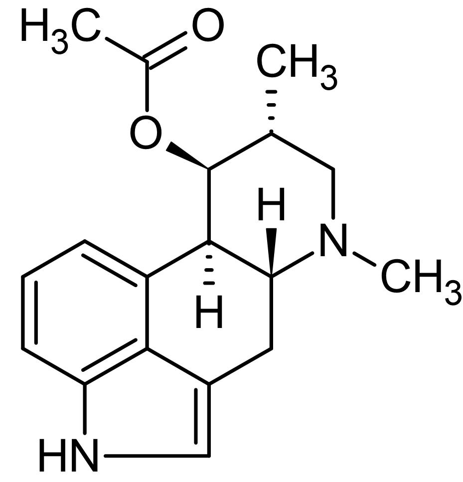 Chemical Structure - Fumigaclavine A, Antibacterial agent (AB144257)