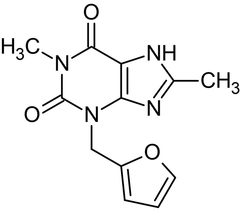 Chemical Structure - Furafylline, PDE inhibitor (AB146021)