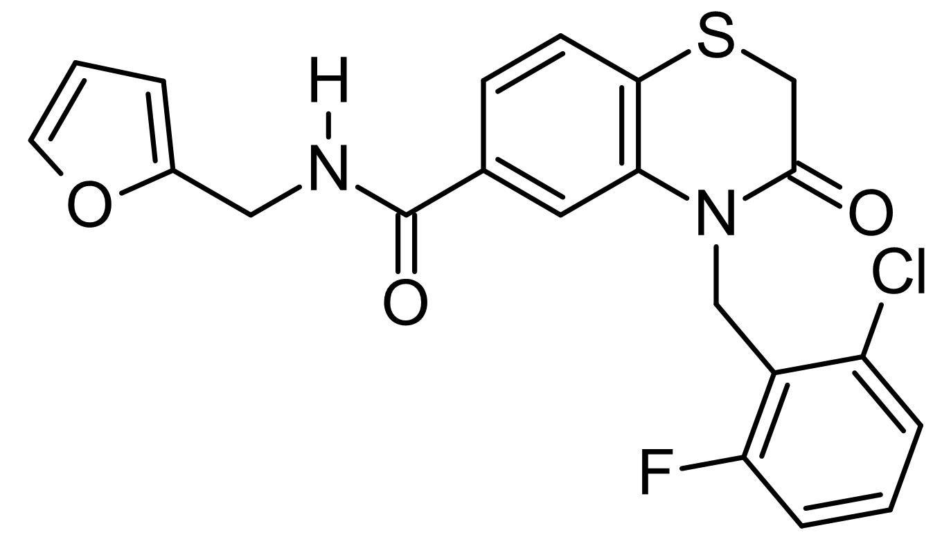 Chemical Structure - G10, STING signaling activator (AB230375)