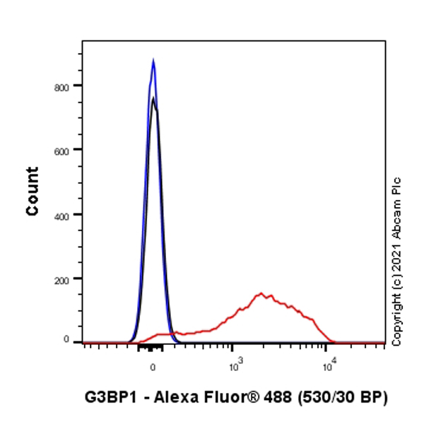 Flow Cytometry - Anti-G3BP antibody [EPR13985(B)] (AB181149), expandable thumbnail