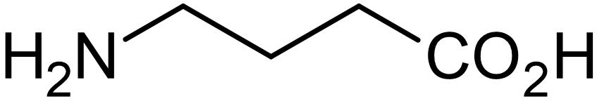 Chemical Structure - GABA, Inhibitory neurotransmitter (AB120359)