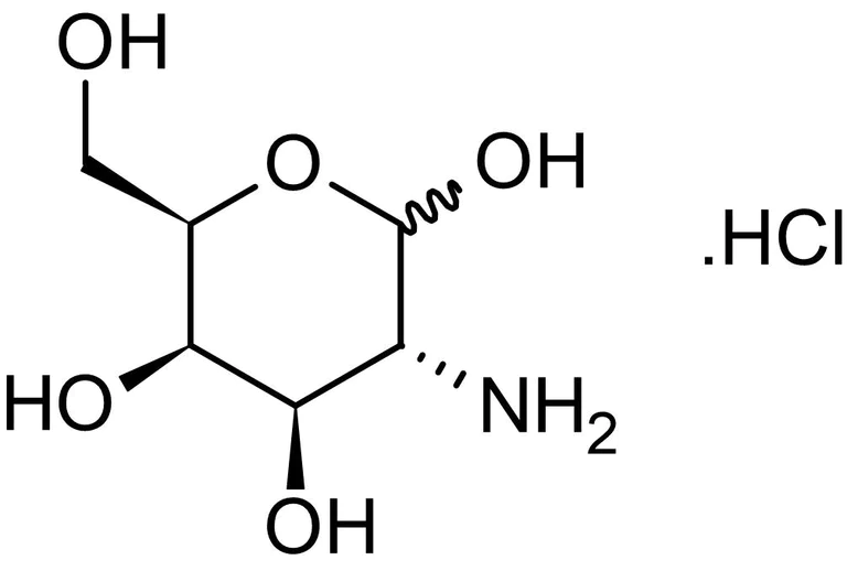 Chemical Structure - Galactosamine hydrochloride, Apoptosis inducer (AB142435)