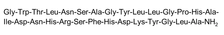 Chemical Structure - Galanin (porcine), Endogenous galanin receptor agonist (AB141174)