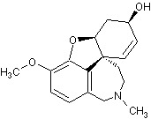 Galanthamine, cholinesterase inhibitor