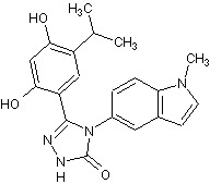 Chemical Structure - Ganetespib (STA-9090) (AB273600), expandable thumbnail