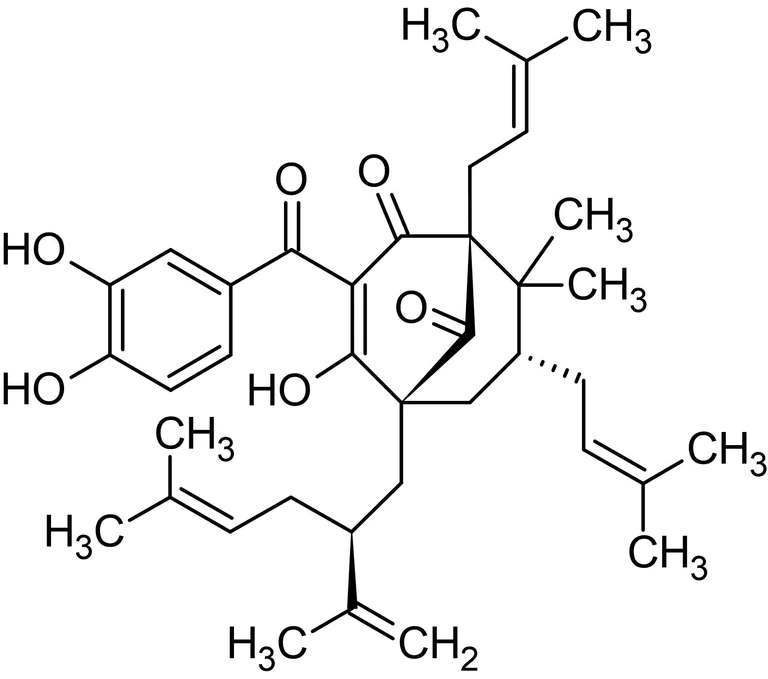 Chemical Structure - Garcinol, HAT p300 and PCAF inhibitor (AB141503)