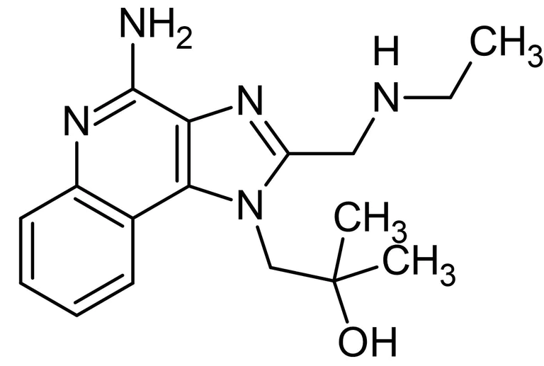 Chemical Structure - Gardiquimod, toll-like receptor 7 (TLR7) agonist (AB141485)