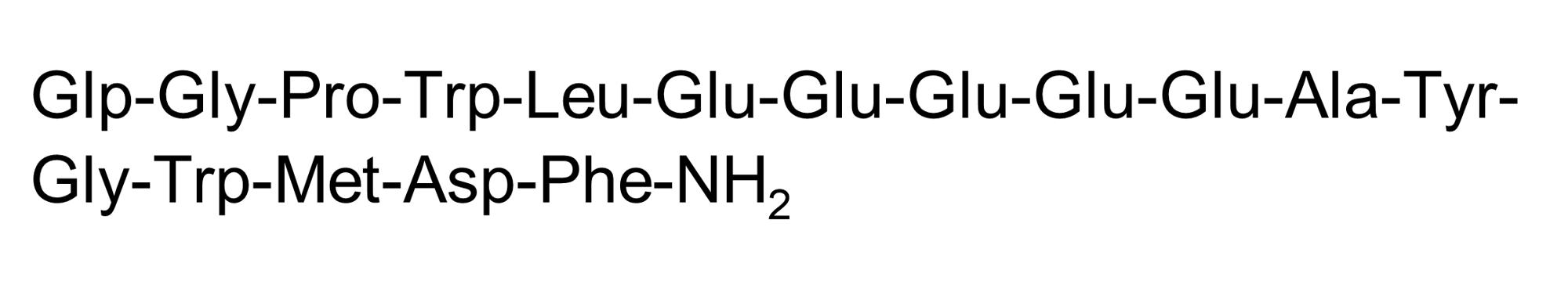 Chemical Structure - Gastrin I (human) (AB141072), expandable thumbnail