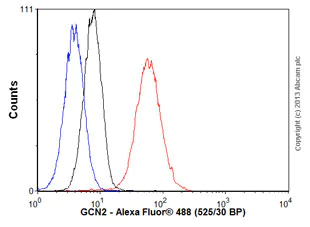 Flow Cytometry (Intracellular) - Anti-GCN2 antibody [EPR5970(2)] - BSA and Azide free (AB157775)