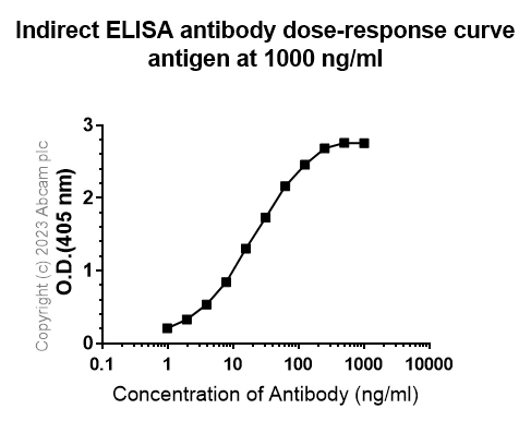 Indirect ELISA - Anti-Glucose Oxidase antibody [EPR27335-25] - BSA and Azide free (AB314546)