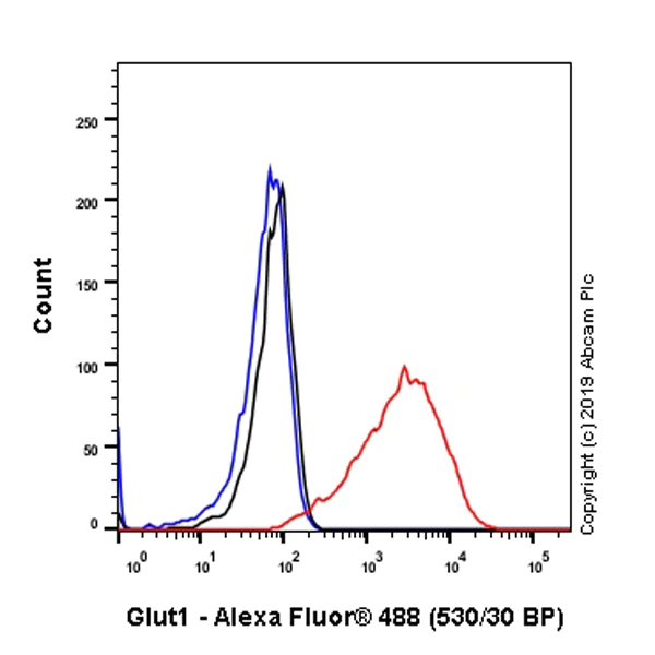 Flow Cytometry (Intracellular) - Anti-Glucose Transporter GLUT1 antibody [SP168] (AB150299)