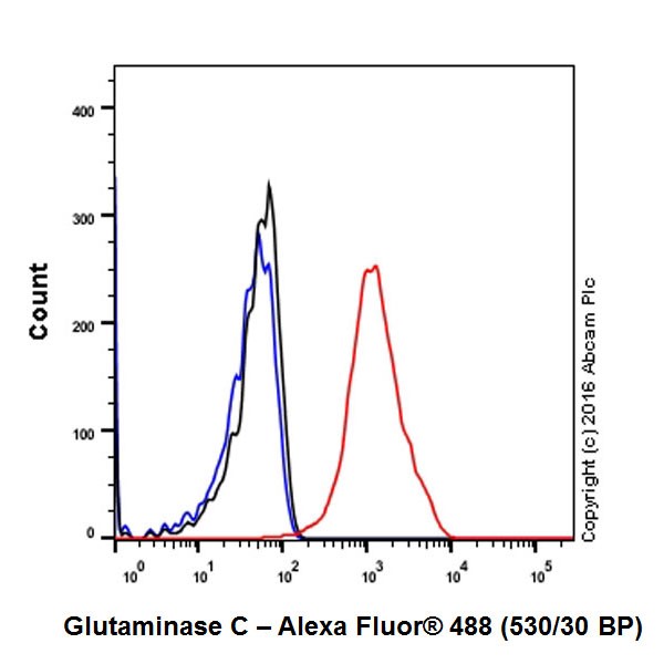 Flow Cytometry (Intracellular) - Anti-Glutaminase C antibody [EPR19525] (AB202027), expandable thumbnail