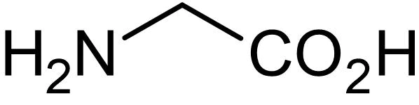 Chemical Structure - Glycine, inhibitory neurotransmitter (AB120050)