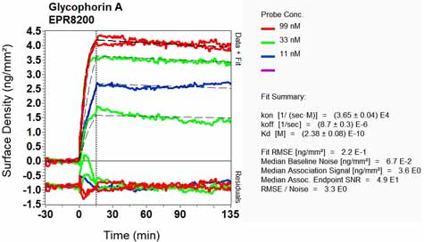 OI-RD Scanning - Anti-Glycophorin A antibody [EPR8200] - BSA and Azide free (ab218372), expandable thumbnail