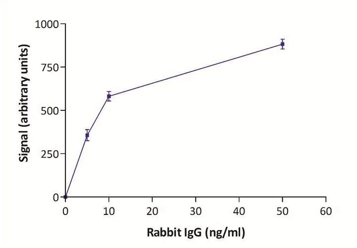 Lateral flow assay - Goat Anti-Rabbit IgG (20nm Gold, 10 OD) (AB270563)