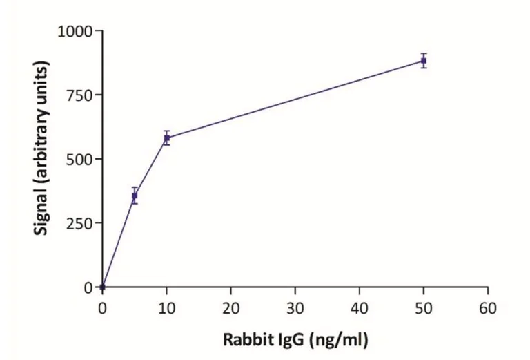 Lateral flow assay - Goat Anti-Rabbit IgG (40nm Gold, 10 OD) (AB270694)
