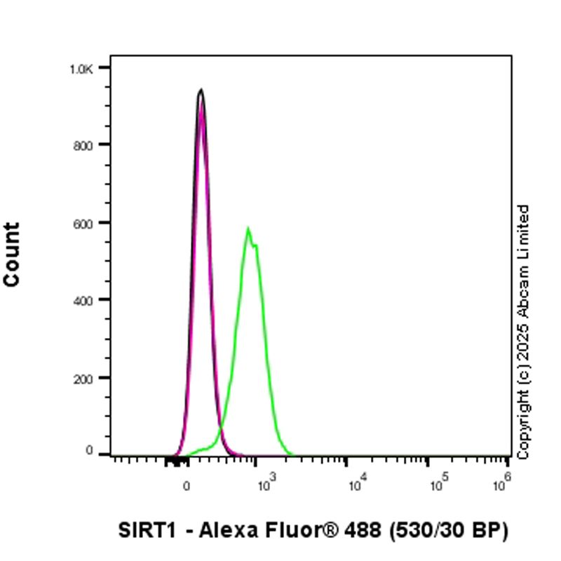 Flow Cytometry (Intracellular) - Goat Anti-Rabbit IgG H&L (Alexa Fluor® 488) preadsorbed (ab150081), expandable thumbnail