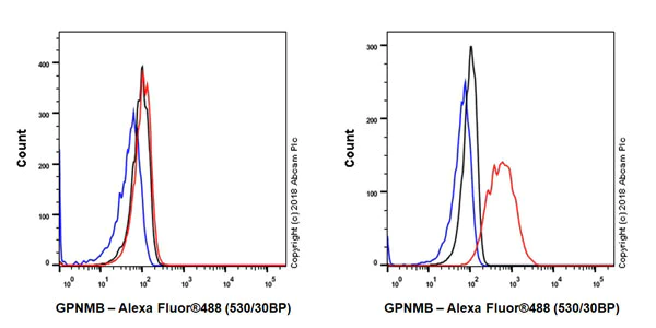 Flow Cytometry (Intracellular) - Anti-GPNMB antibody [EPR18226-147] - BSA and Azide free (AB234529)