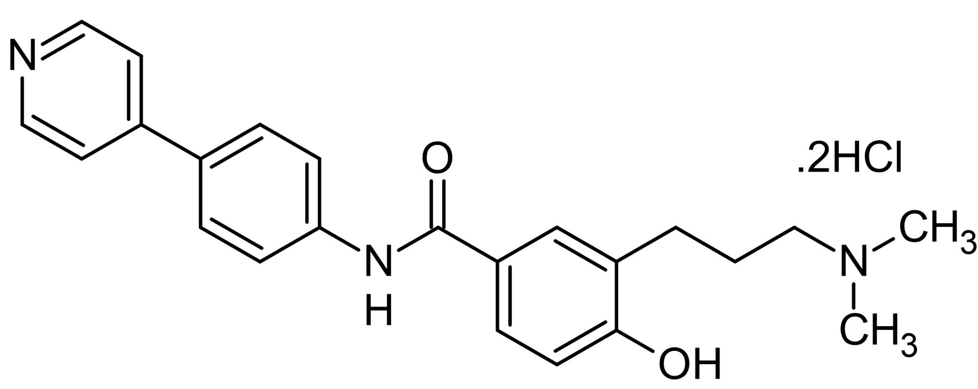 Chemical Structure - GR 55562 dihydrochloride, 5-HT1B / 5-HT1D receptor antagonist (AB120513)