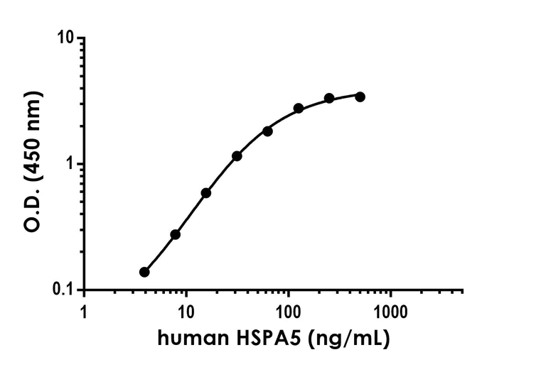 Sandwich ELISA - Anti-GRP78 BiP antibody [EPR23959-18] - BSA and Azide free (Detector) (AB290693)