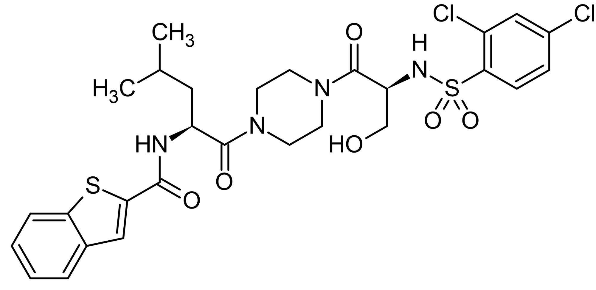 Chemical Structure - GSK-1016790A, TRPV4 channel agonist (AB146191)