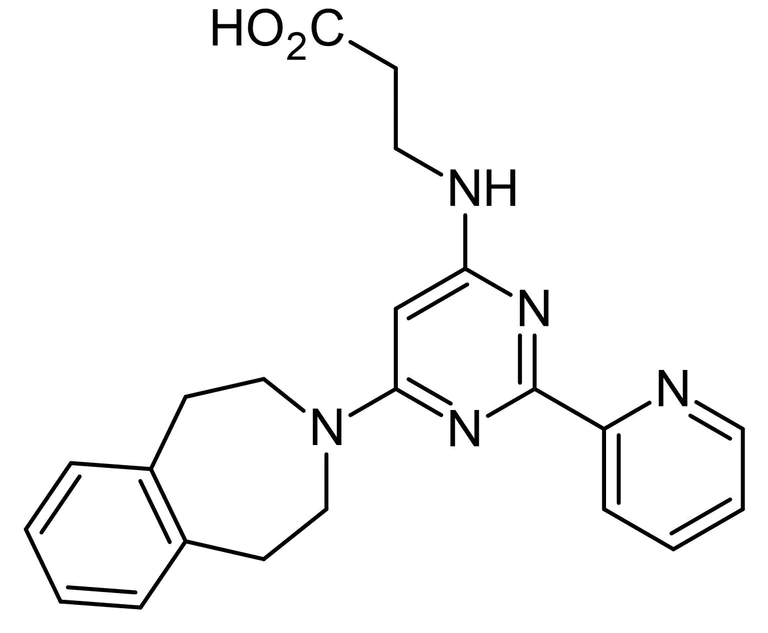 Chemical Structure - GSK-J1, H3K27 histone demethylase inhibitor (AB144396)