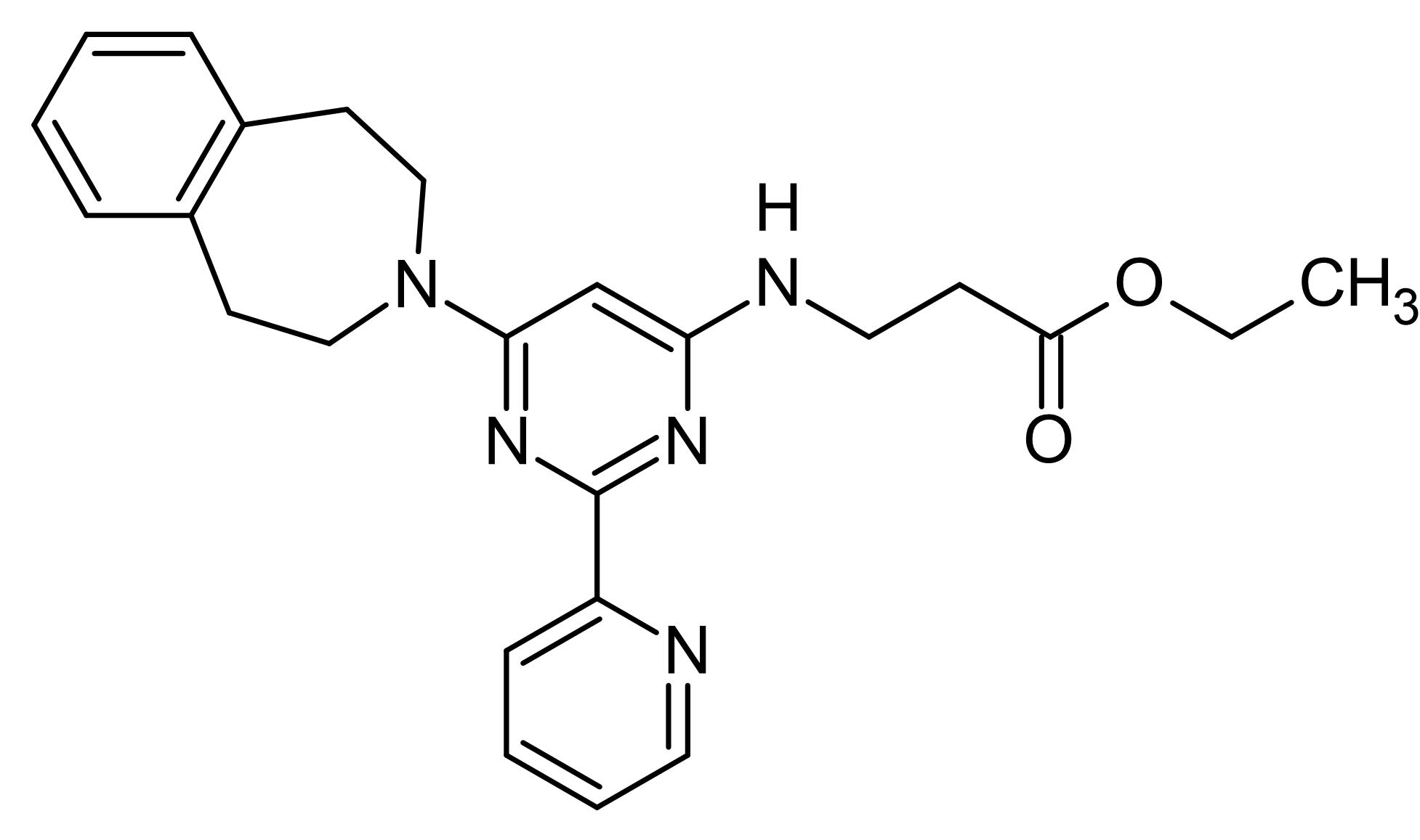Chemical Structure - GSK-J4, histone demethylase JMJD3/UTX inhibitor (AB144395)
