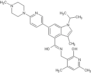 Chemical Structure - GSK503, EZH2 methyltransferase inhibitor (AB269819)