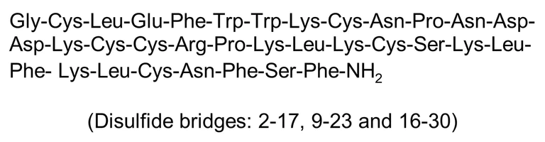 Chemical Structure - GsMTx-4, mechanosensitive and stretch-activated ion channel inhibitor (AB141871)