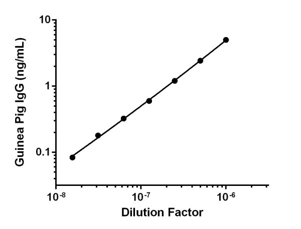 Sandwich ELISA - Guinea Pig IgG ELISA Kit (AB190813)
