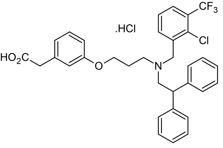 Chemical Structure - GW 3965 hydrochloride, LXR agonist (AB141299)