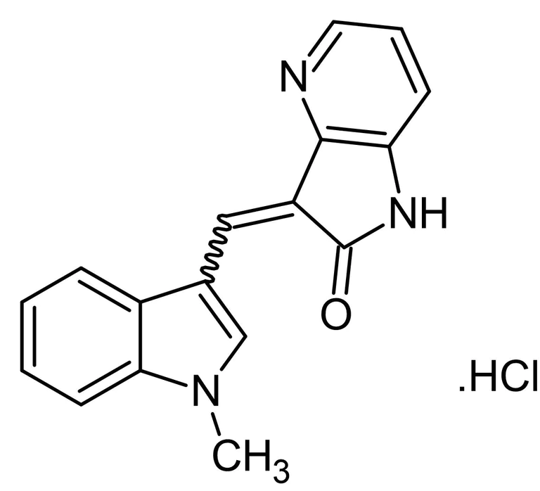 Chemical Structure - GW-441756 hydrochloride, TrKA receptor tyrosine kinase inhibitor (AB141051)