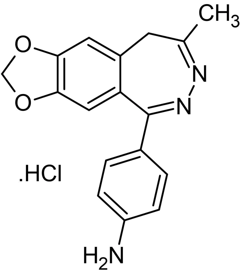 Chemical Structure - GYKI 52466, Selective non-competitive AMPA antagonist (AB120336)