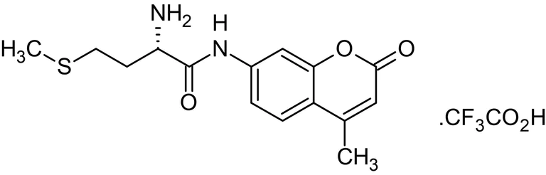 Chemical Structure - H-Met-AMC, Calpain substrate (AB145498)