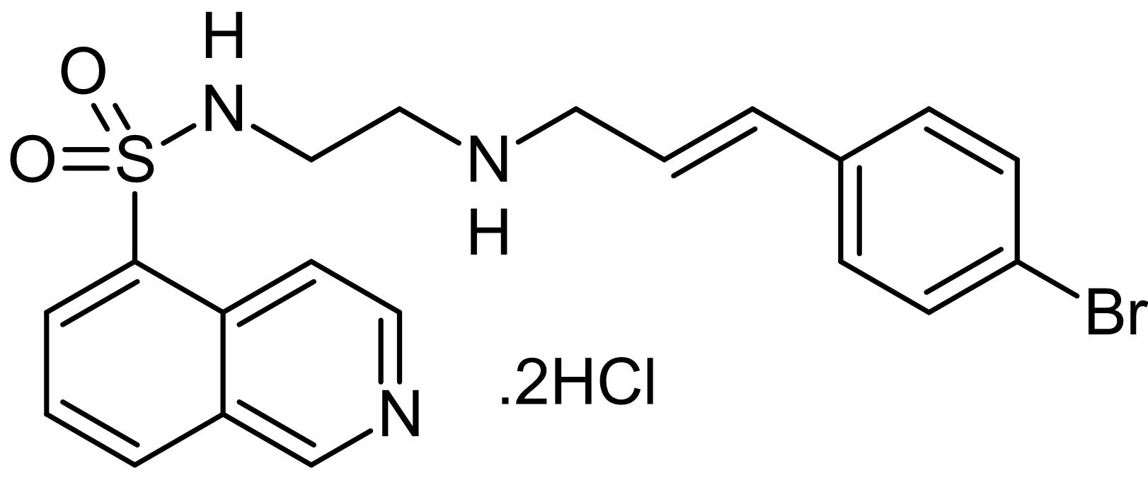 Chemical Structure - H89 dihydrochloride, Kinase inhibitor (AB120341), expandable thumbnail