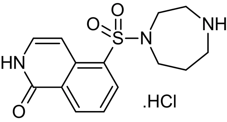 Chemical Structure - HA 1100 hydrochloride (Hydroxyfasudil), Rho-kinase inhibitor (AB145524)