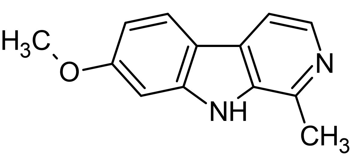 Chemical Structure - Harmine, DYRK1A inhibitor (AB120225), expandable thumbnail