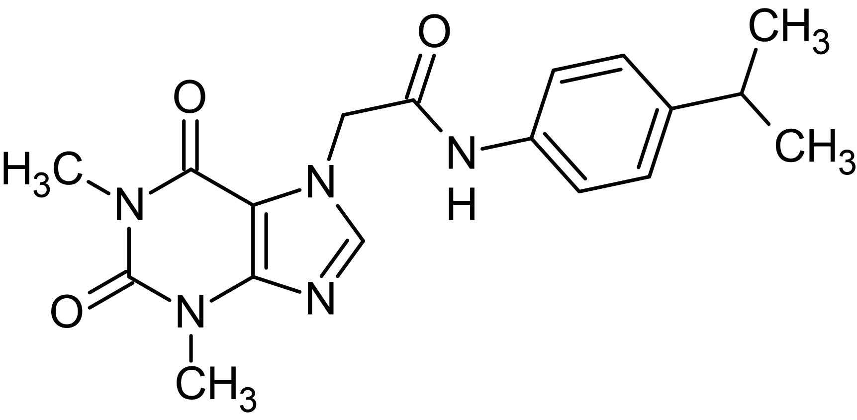 Chemical Structure - HC-030031, TRPA1 blocker (AB120554), expandable thumbnail